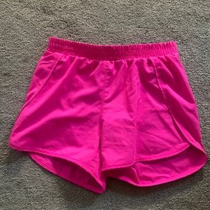 Hot pink active wear